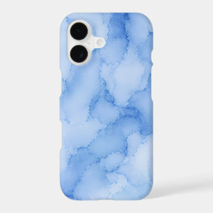 Soft Blue Watercolor Abstract
