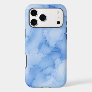 Soft Blue Watercolor Abstract