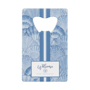 Soft Blue WatercolorSeashell