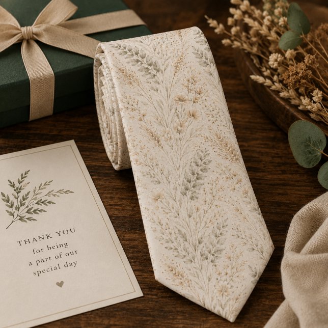 Soft Boho Floral Tie (Creator Uploaded)