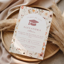 Soft Botanical Chic Graduation