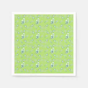 soft botanical napkin