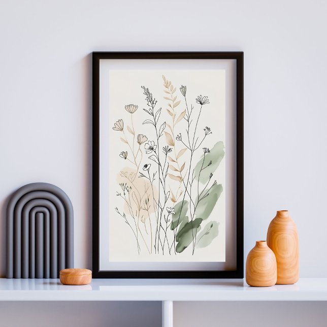 Soft Botanical Symphony Poster (Creator Uploaded)