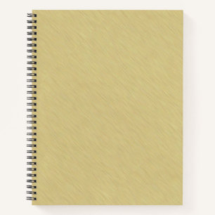 Soft Brushed Gold Notebook