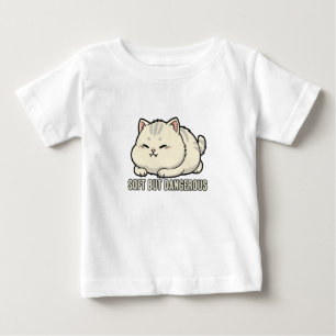 Soft But Dangerous Kitten Baby T-Shirt