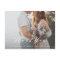 Soft Calligraphy Wedding Thank You Photo Post Card
