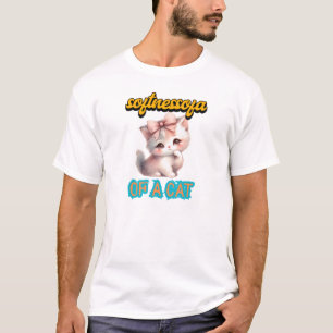 Soft Calm Cat with Beautiful Elegant Colors T-Shirt