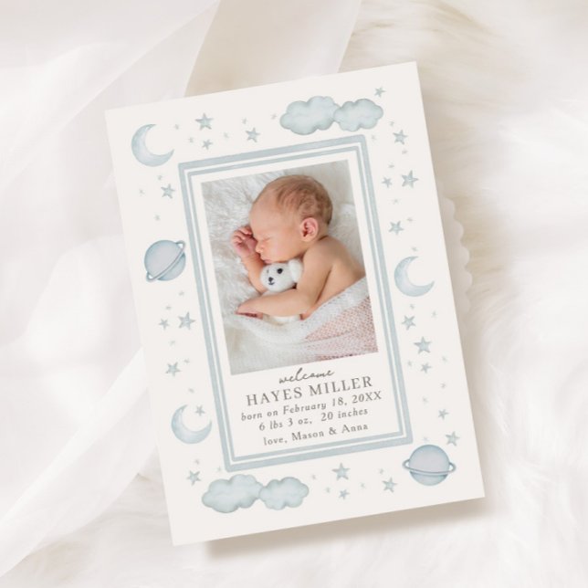 Soft Celestial Birth Announcement (Creator Uploaded)