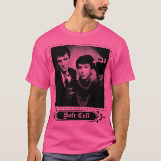 Soft Cell Punksthetic Synthwave Fan Design T-Shirt