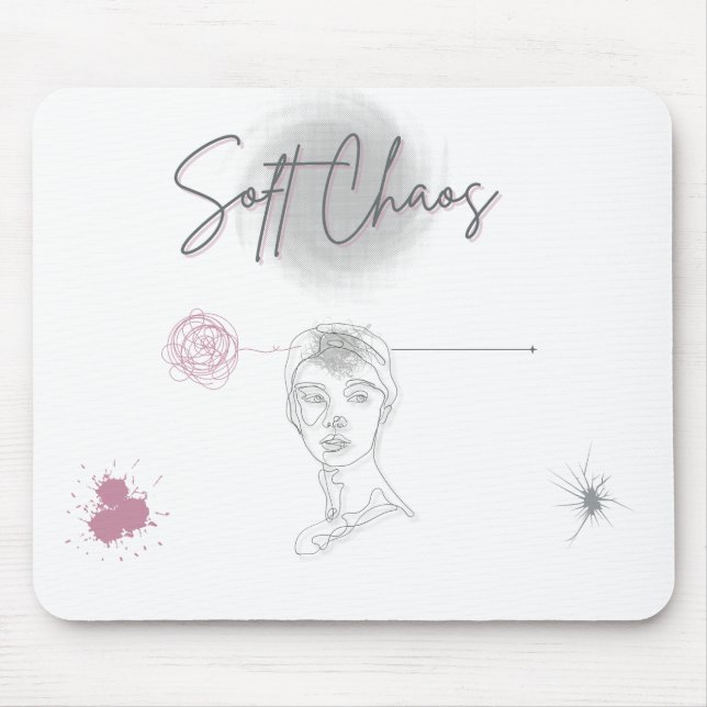 Soft Chaos _Artistic Mousepad (Front)