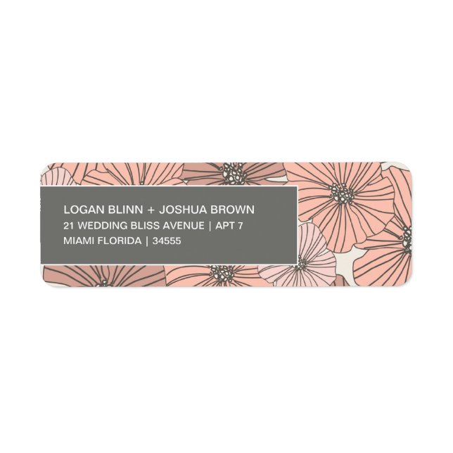 SOFT CHIC | RETURN ADDRESS LABEL (Front)