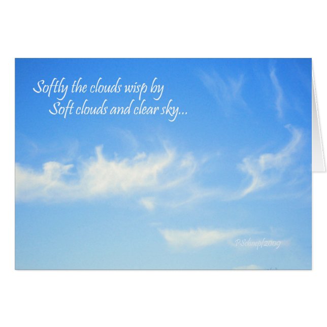 Soft Clouds... (Front Horizontal)