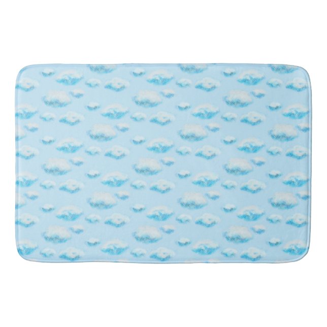 Soft clouds bath mat (Front)