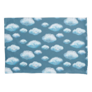 Soft clouds  pillowcase