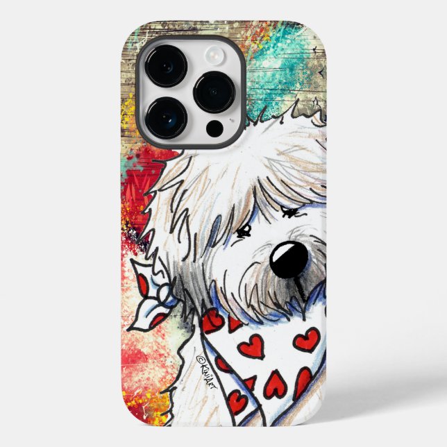 Soft Coat Wheaten iPhone Case (Back)
