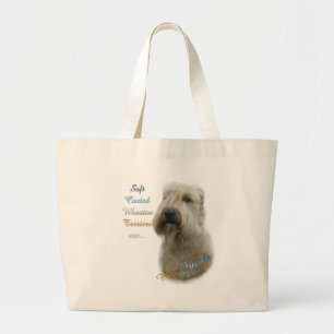 Soft Coated Wheaten Terrier Best Friend 2 Large Tote Bag