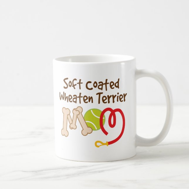 Soft Coated Wheaten Terrier Dog Breed Mum Gift Coffee Mug (Right)