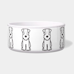 Soft Coated Wheaten Terrier Dog Cartoon
