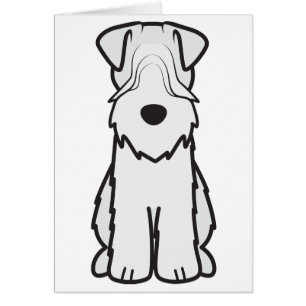 Soft Coated Wheaten Terrier Dog Cartoon