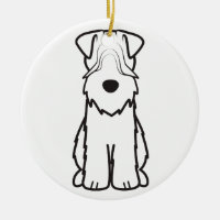 Soft Coated Wheaten Terrier Dog Cartoon