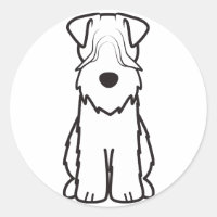 Soft Coated Wheaten Terrier Dog Cartoon