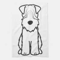 Soft Coated Wheaten Terrier Dog Cartoon