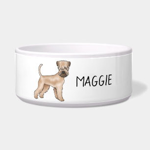 Soft-Coated Wheaten Terrier Dog With Custom Name