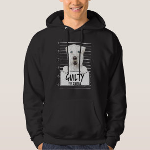 Soft Coated Wheaten Terrier Mugshot Guilty Dog Hoodie