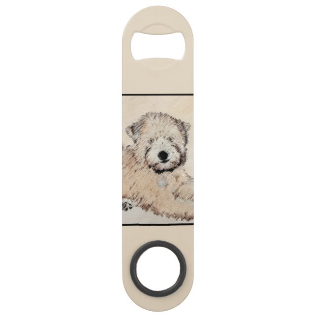 Soft Coated Wheaten Terrier Painting Original Art (Front)