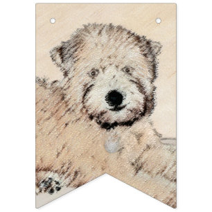 Soft Coated Wheaten Terrier Painting Original Art Bunting