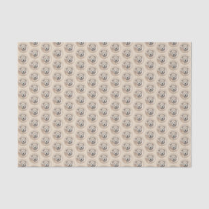Soft Coated Wheaten Terrier Painting Original Art Tissue Paper