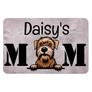 Soft Coated Wheaten Terrier Peeking Mum Magnet