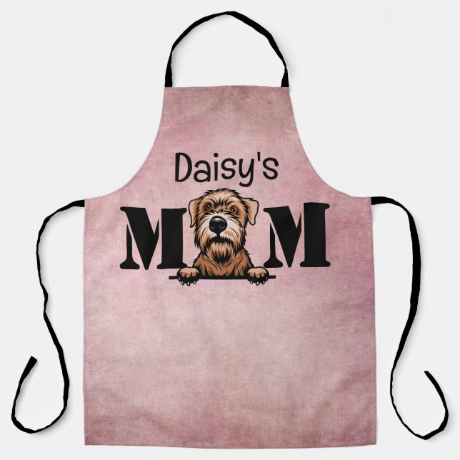 Soft Coated Wheaten Terrier Personalised Mum Apron (Front)