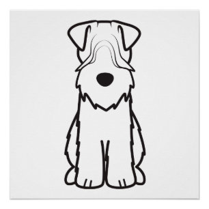 Soft Coated Wheaten Terrier Poster
