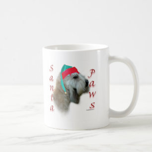 Soft Coated Wheaten Terrier Santa Paws Coffee Mug