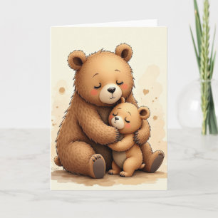 Soft Cocoa Mothers Day Card