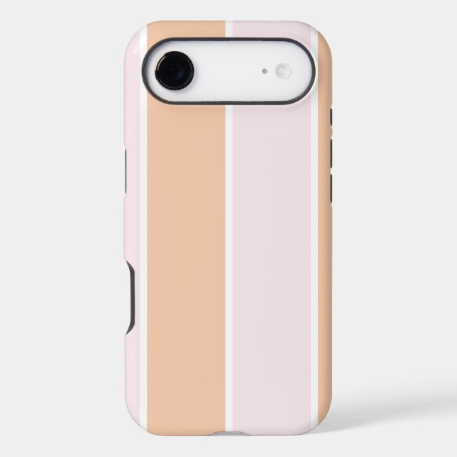 Soft Color Vertical Stripe Pattern Design (Back)