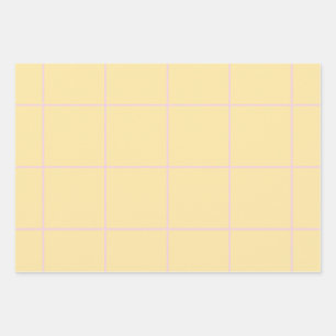 Soft Color Vertical Stripe Pattern Design Wrapping Paper Sheet