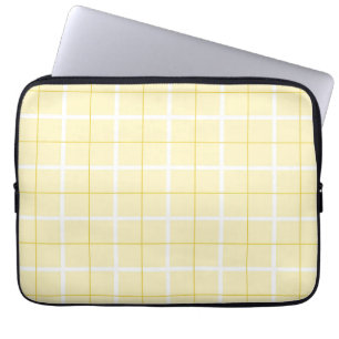 Soft Color Vertical Stripe Pattern Point Design  Laptop Sleeve