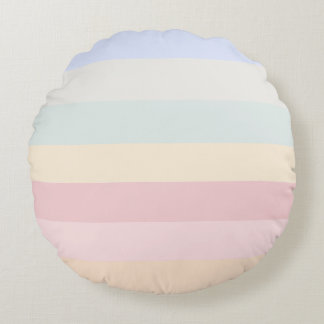 Soft Colors Round Cushion