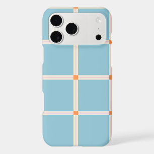 Soft Colour Grid Pattern with Warm Accent Minimal