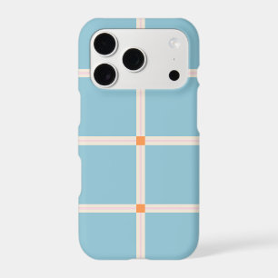 Soft Colour Grid Pattern with Warm Accent Minimal