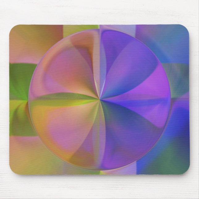 Soft Colour Mouse Pad (Front)