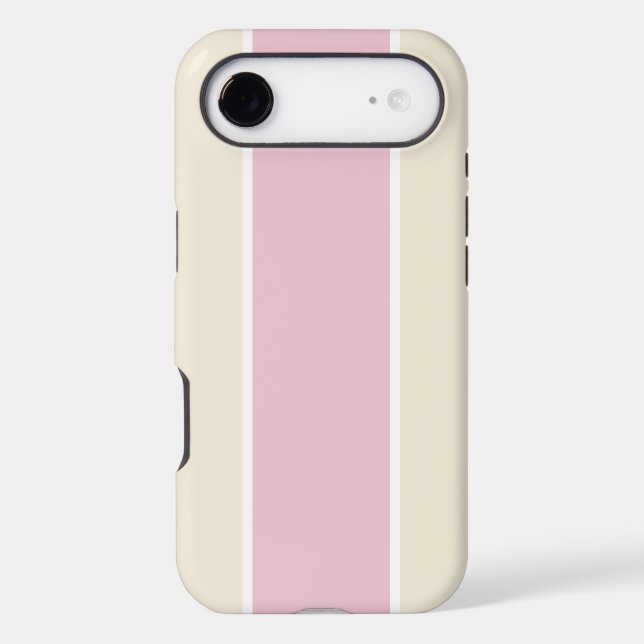 Soft Colour Vertical Stripe Pattern Design (Back)