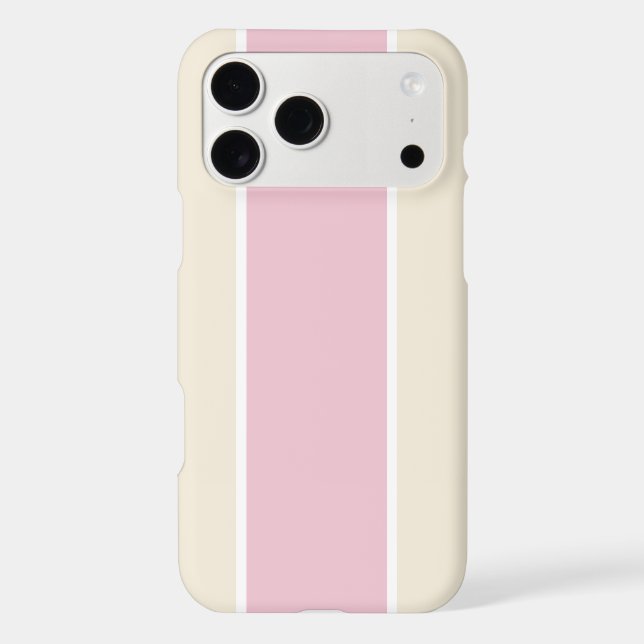 Soft Colour Vertical Stripe Pattern Design (Back)