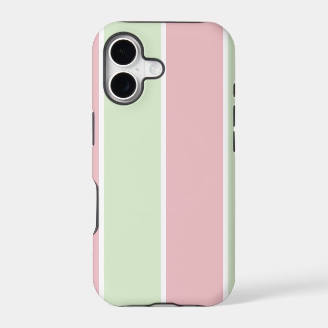 Soft Colour Vertical Stripe Pattern Design (Back)