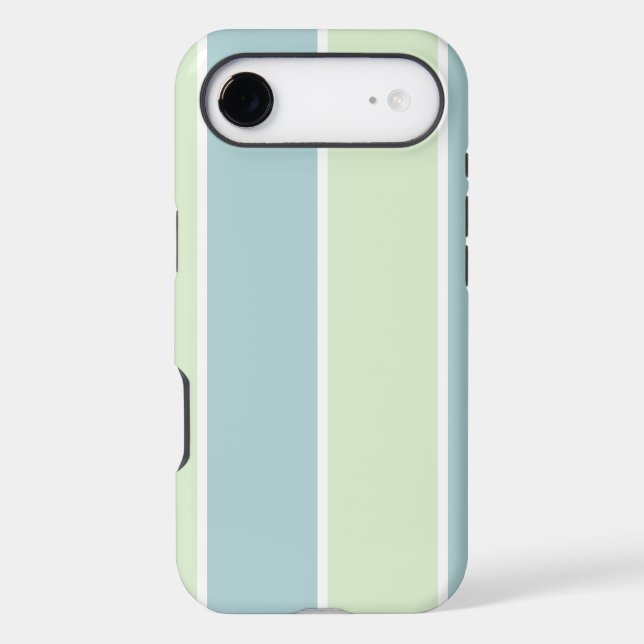 Soft Colour Vertical Stripe Pattern Design (Back)