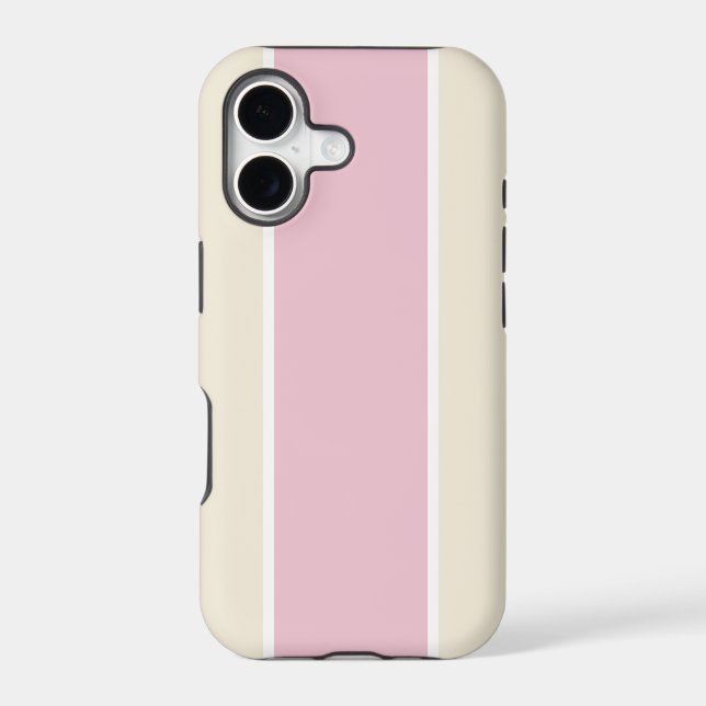 Soft Colour Vertical Stripe Pattern Design (Back)