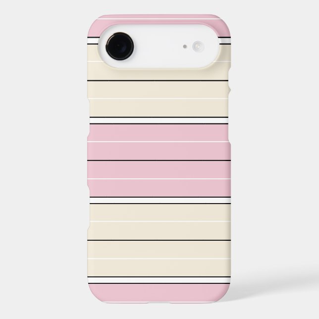 Soft Colour Vertical Stripe Pattern Design (Back)