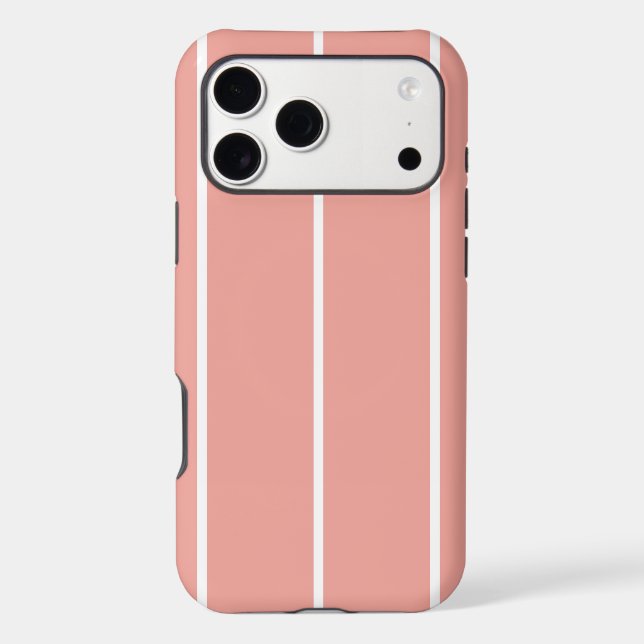 Soft Colour Vertical Stripe Pattern Design (Back)